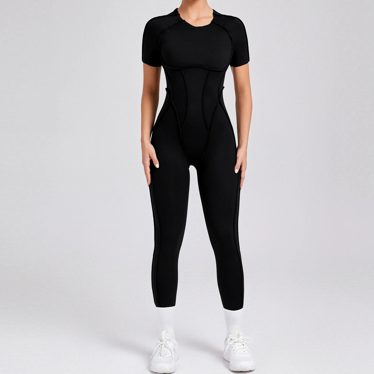 Short Sleeve Jumpsuit
