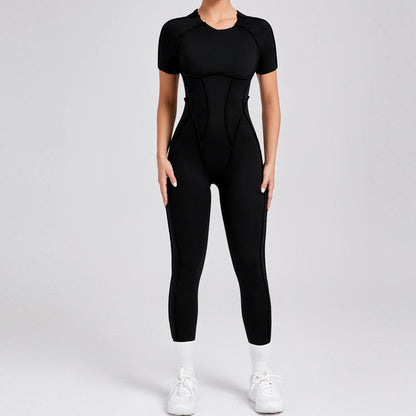 Short Sleeve Jumpsuit
