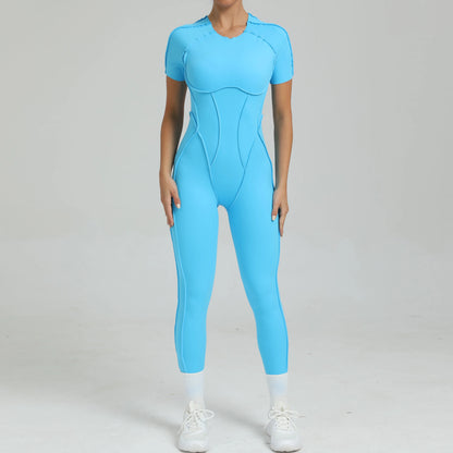 Short Sleeve Jumpsuit