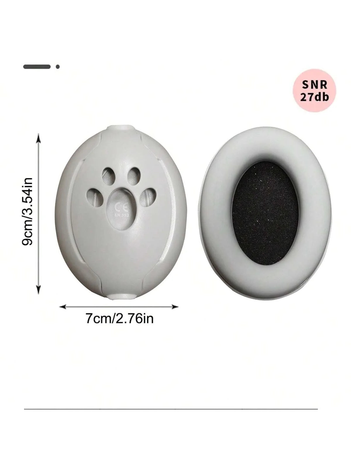 Baby Ear Protection for Babies and Toddlers Noise Reduction Earmuffs Baby Headphones Against Hearing Damage Improves Sleep