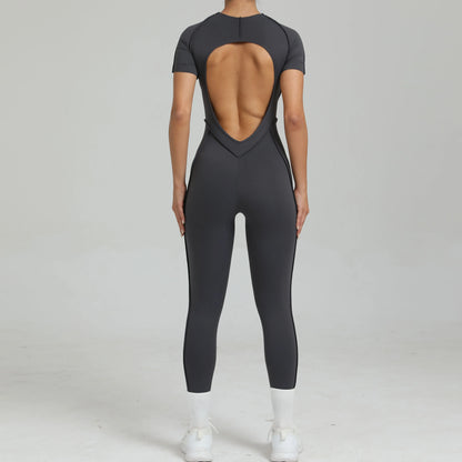 Short Sleeve Jumpsuit