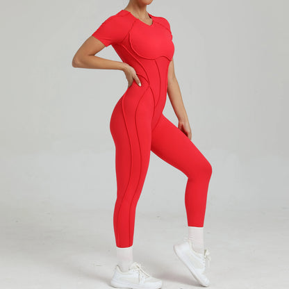 Short Sleeve Jumpsuit