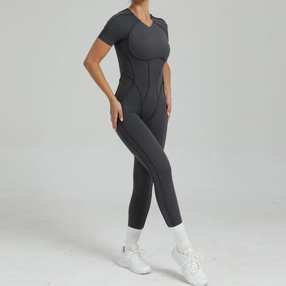 Short Sleeve Jumpsuit