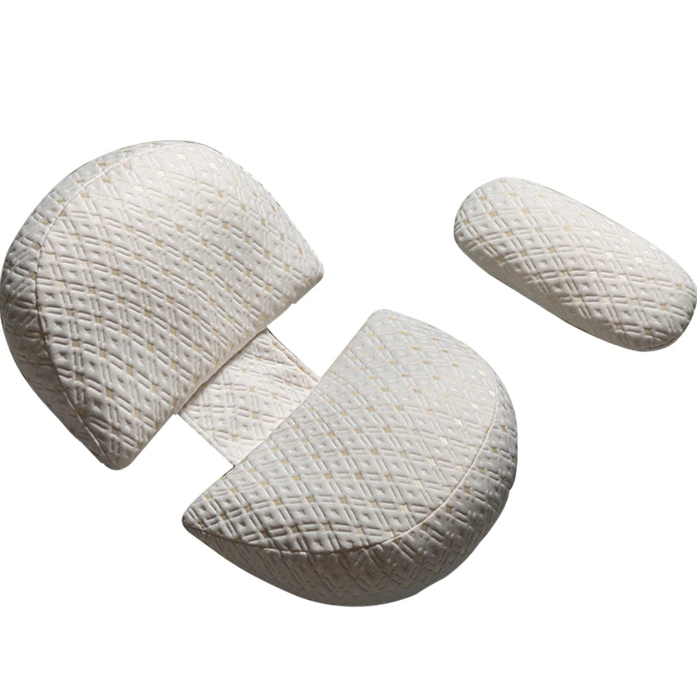 Maternity Pregnancy Pillow U-Shaped Cotton Body Cushion Nursing Support Waist Sleeping Bedding for Expectant Women