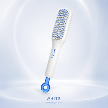 Retractable Self Cleaning Hair Brush One Push Detangling Scalp Massage Comb Portable Anti Tangle Styling Brush Women Travel Gift