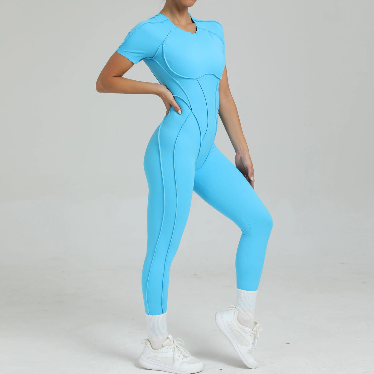 Short Sleeve Jumpsuit