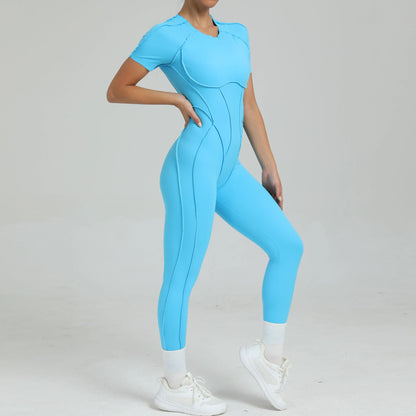 Short Sleeve Jumpsuit