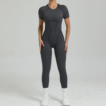 Short Sleeve Jumpsuit
