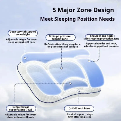 AIBEDILA Baby Pillows for Newborns Neck Pillow Newborn Baby Things Children's Orthopedic Travel Pillow Bedding Mother Kids Items