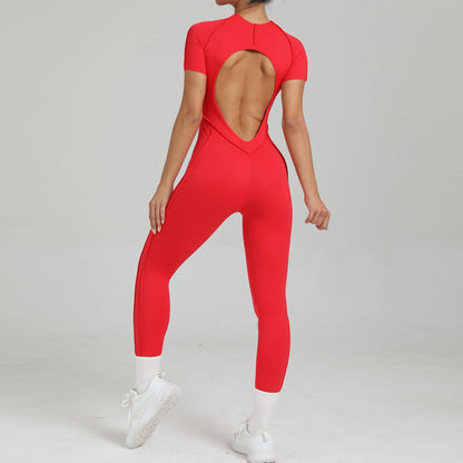 Short Sleeve Jumpsuit