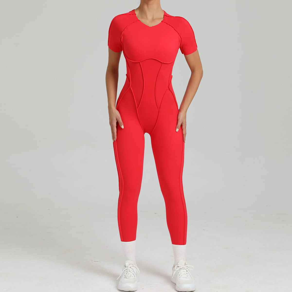 Short Sleeve Jumpsuit