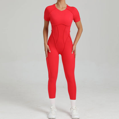 Short Sleeve Jumpsuit