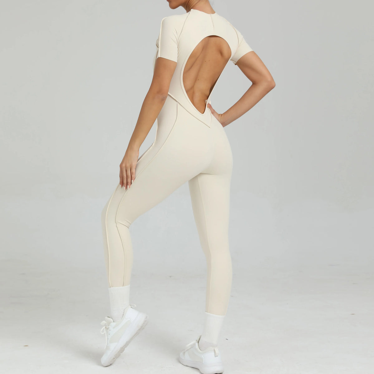 Short Sleeve Jumpsuit