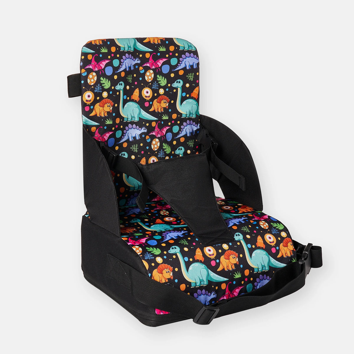 INSULAR Portable Foldable Anti‑Slip Baby Booster Seat Kids Dining Heightening Cushion Toddler Travel Dining Supplies