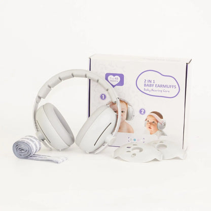 Baby Ear Protection for Babies and Toddlers Noise Reduction Earmuffs Baby Headphones Against Hearing Damage Improves Sleep