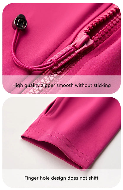 Full-Zip Yoga Jacket