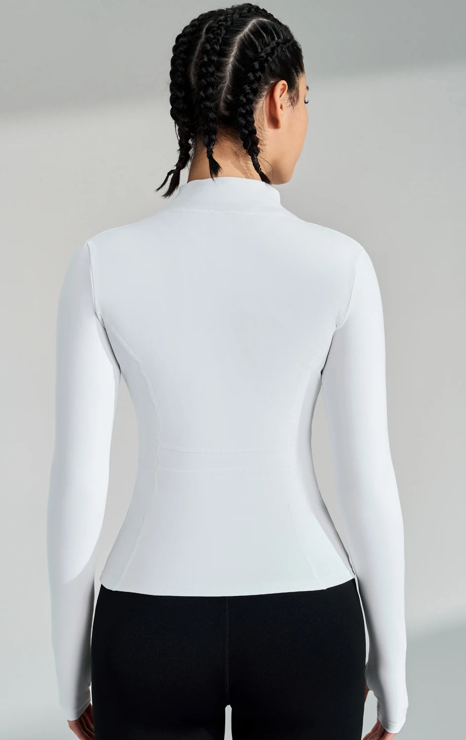 Full-Zip Yoga Jacket
