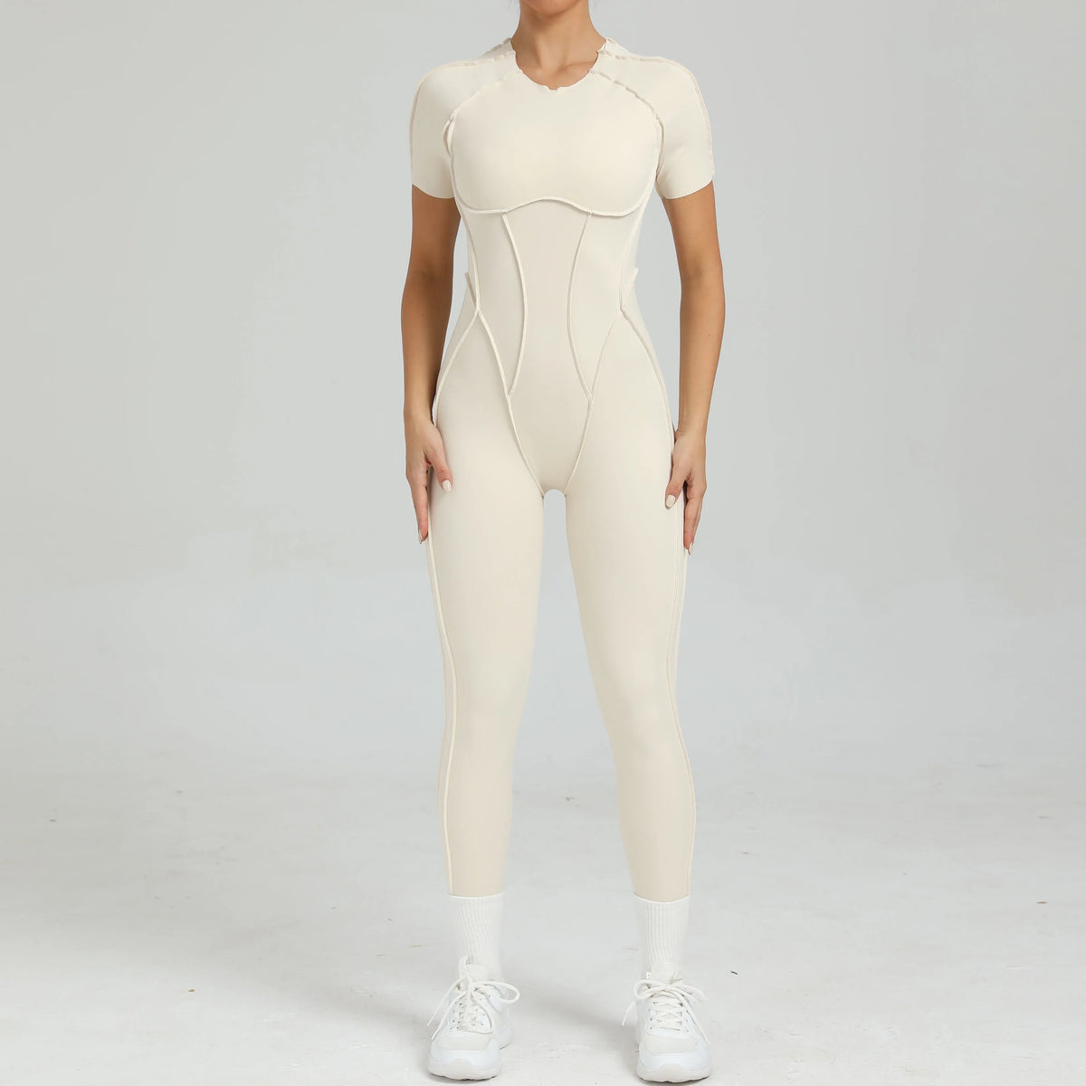 Short Sleeve Jumpsuit