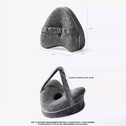 Memory Foam Leg Knee Foam Support Pillow Side Sleeper Adjustable Strap For Pregnant Women Elderly  Relief Pillow For Bed Sofa