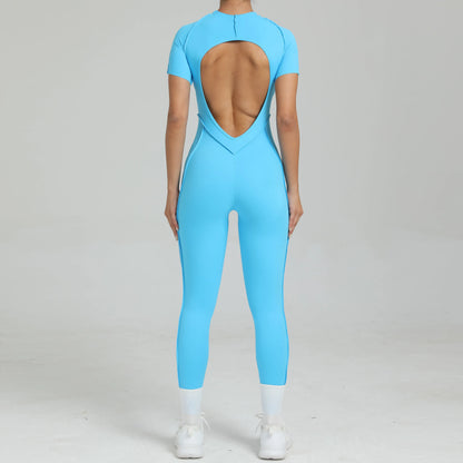 Short Sleeve Jumpsuit