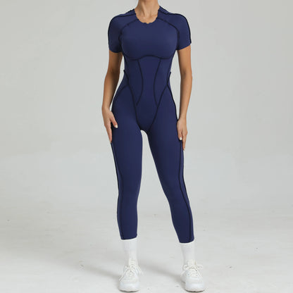 Short Sleeve Jumpsuit