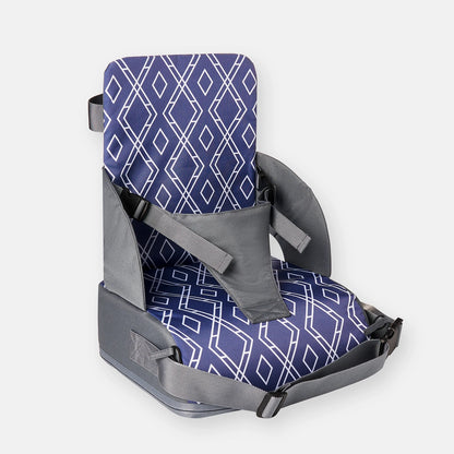 INSULAR Portable Foldable Anti‑Slip Baby Booster Seat Kids Dining Heightening Cushion Toddler Travel Dining Supplies