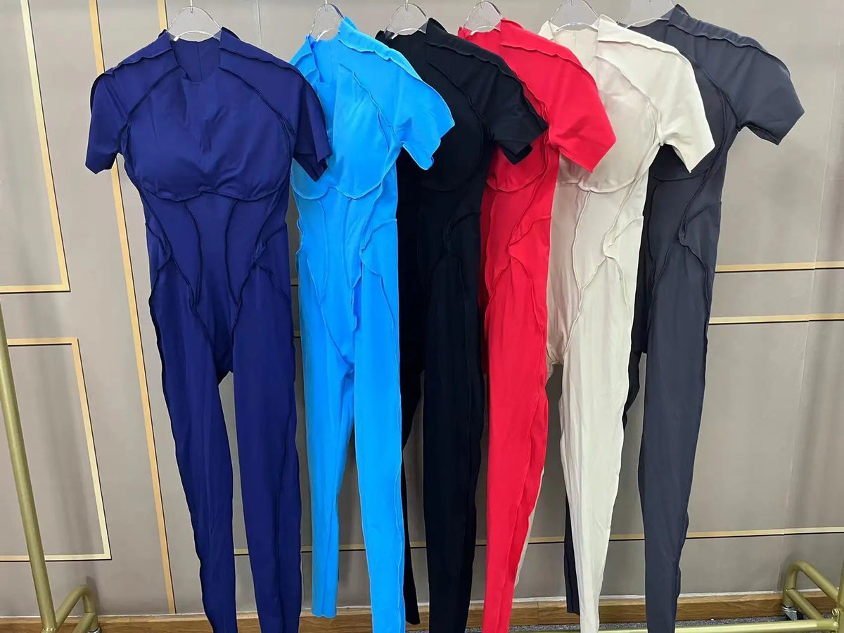 Short Sleeve Jumpsuit