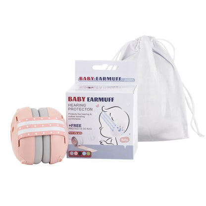 Baby Ear Protection for Babies and Toddlers Noise Reduction Earmuffs Baby Headphones Against Hearing Damage Improves Sleep
