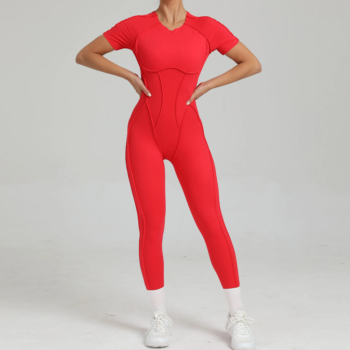 Short Sleeve Jumpsuit
