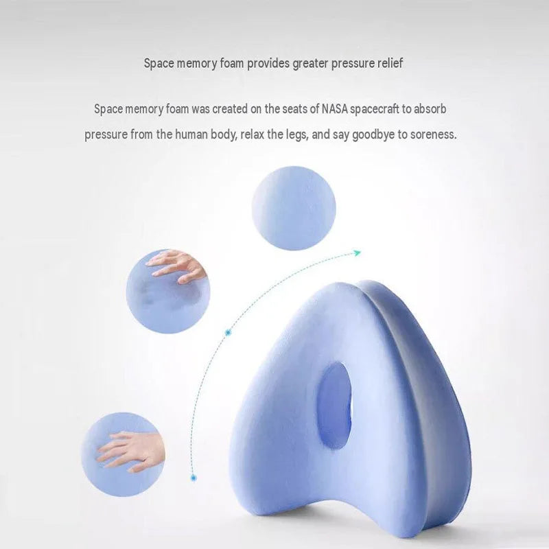 Memory Foam Leg Knee Foam Support Pillow Side Sleeper Adjustable Strap For Pregnant Women Elderly  Relief Pillow For Bed Sofa