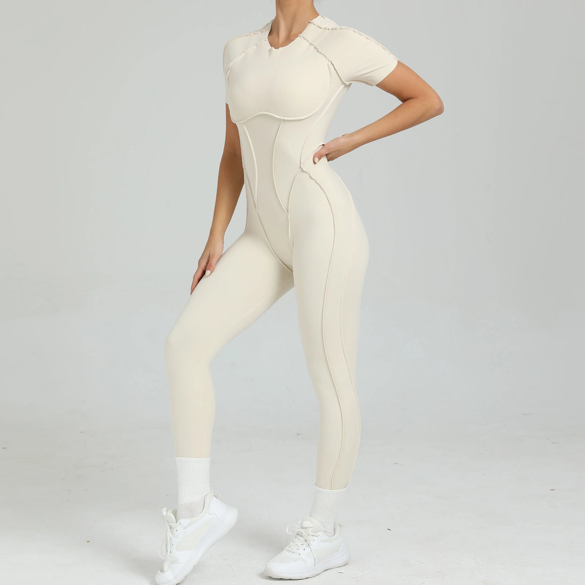 Short Sleeve Jumpsuit