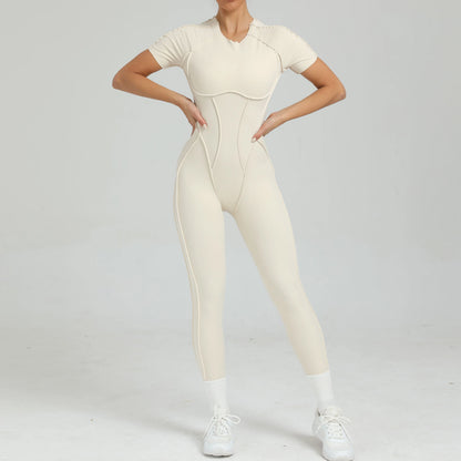 Short Sleeve Jumpsuit