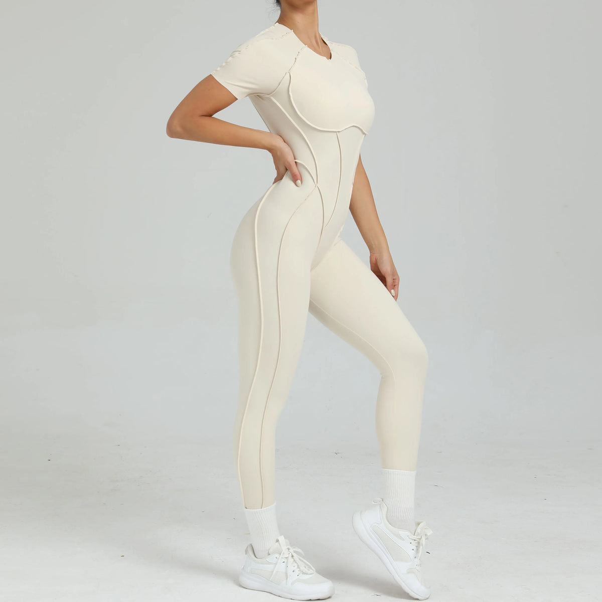 Short Sleeve Jumpsuit