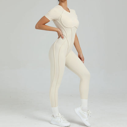 Short Sleeve Jumpsuit